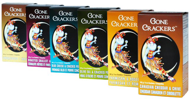 gone crackers logo