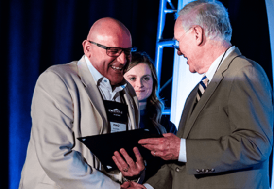 pino bacinello presented with chairman’s circle award
