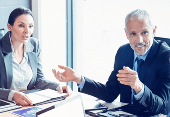 business buyer meeting seller