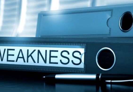 binders with WEAKNESS label