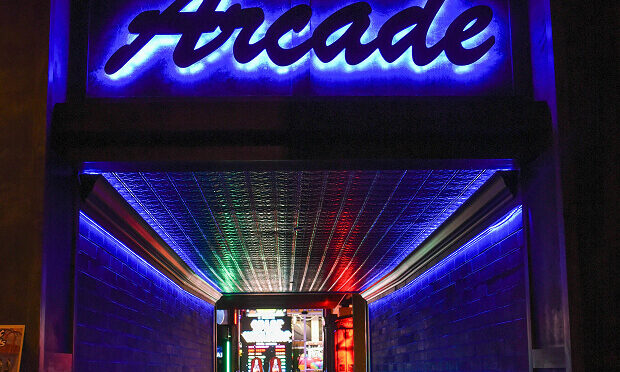 outside of arcade
