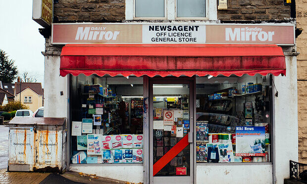 outside of convenience store