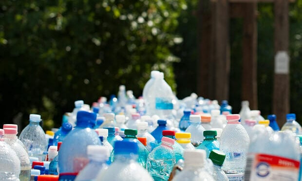 plastic drink bottles