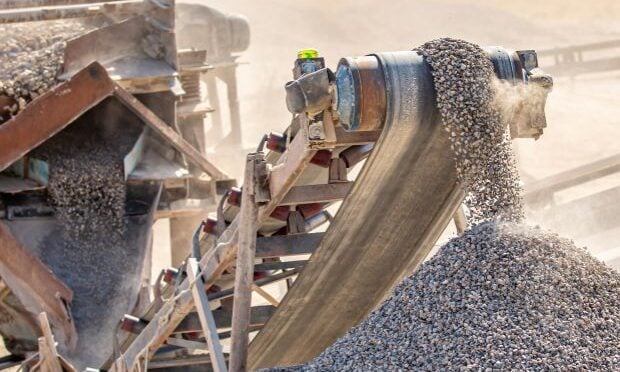 equipment for mining gravel
