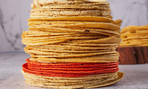 tortillas stacked