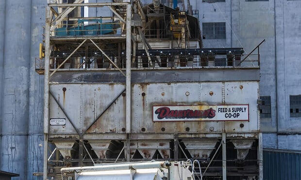 outside of manufacturing plant