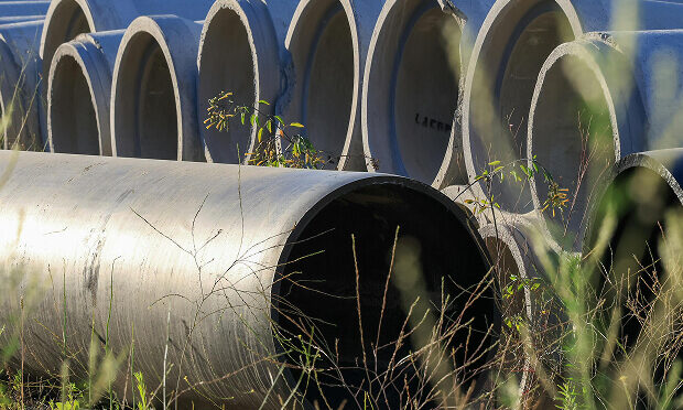 sewer pipes