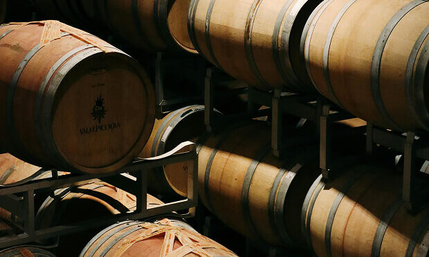 wine barrels